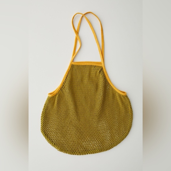 Urban Outfitters Pink To-Go Colorblock Market Bag Beach Tote Purse - Picture 3 of 5